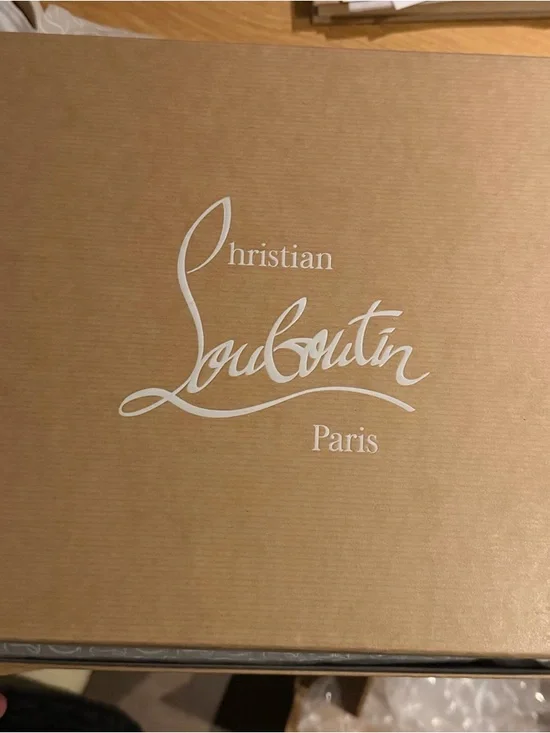 Christian Louboutin Disco Club Block Heel Mules size 39 (US 9) - never worn! - Picture 3 of 5